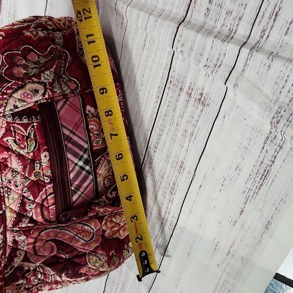 Vera Bradley paisley pink shoulder purse - Picture 9 of 11